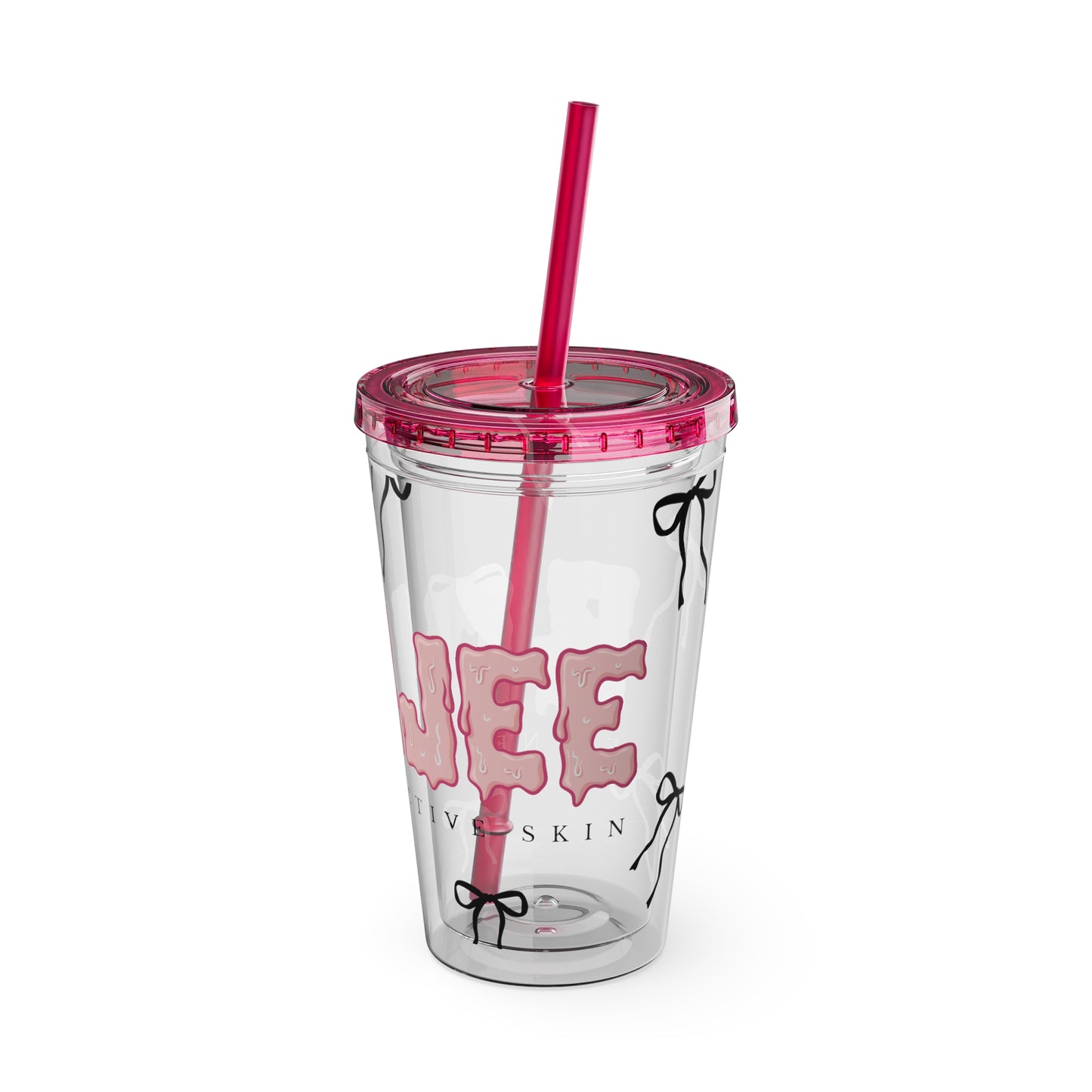 16oz Tumbler with Straw
