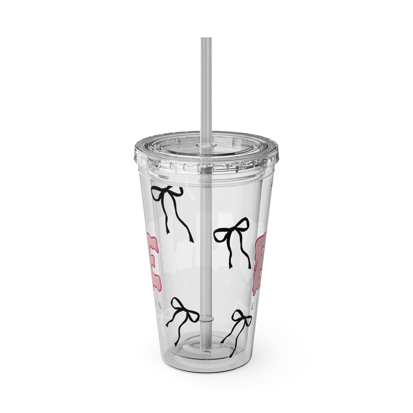 16oz Tumbler with Straw