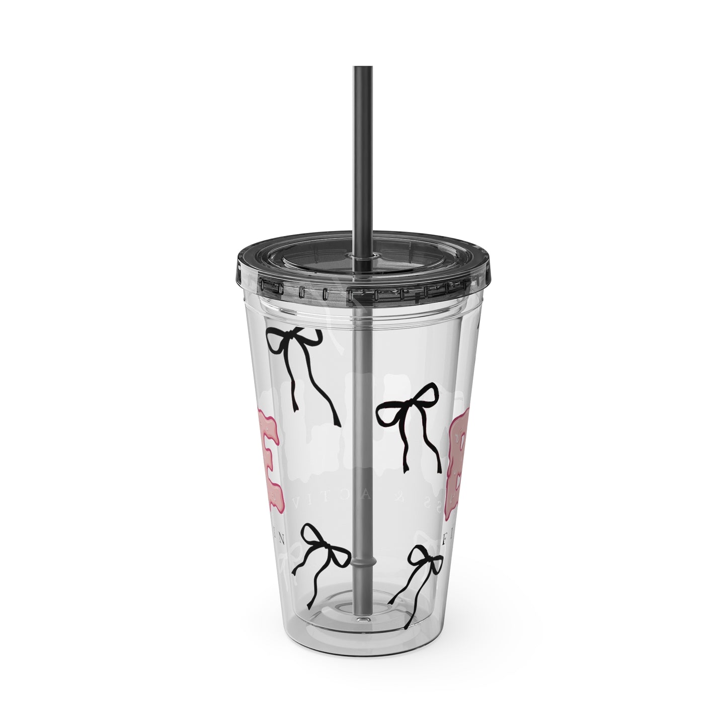 16oz Tumbler with Straw