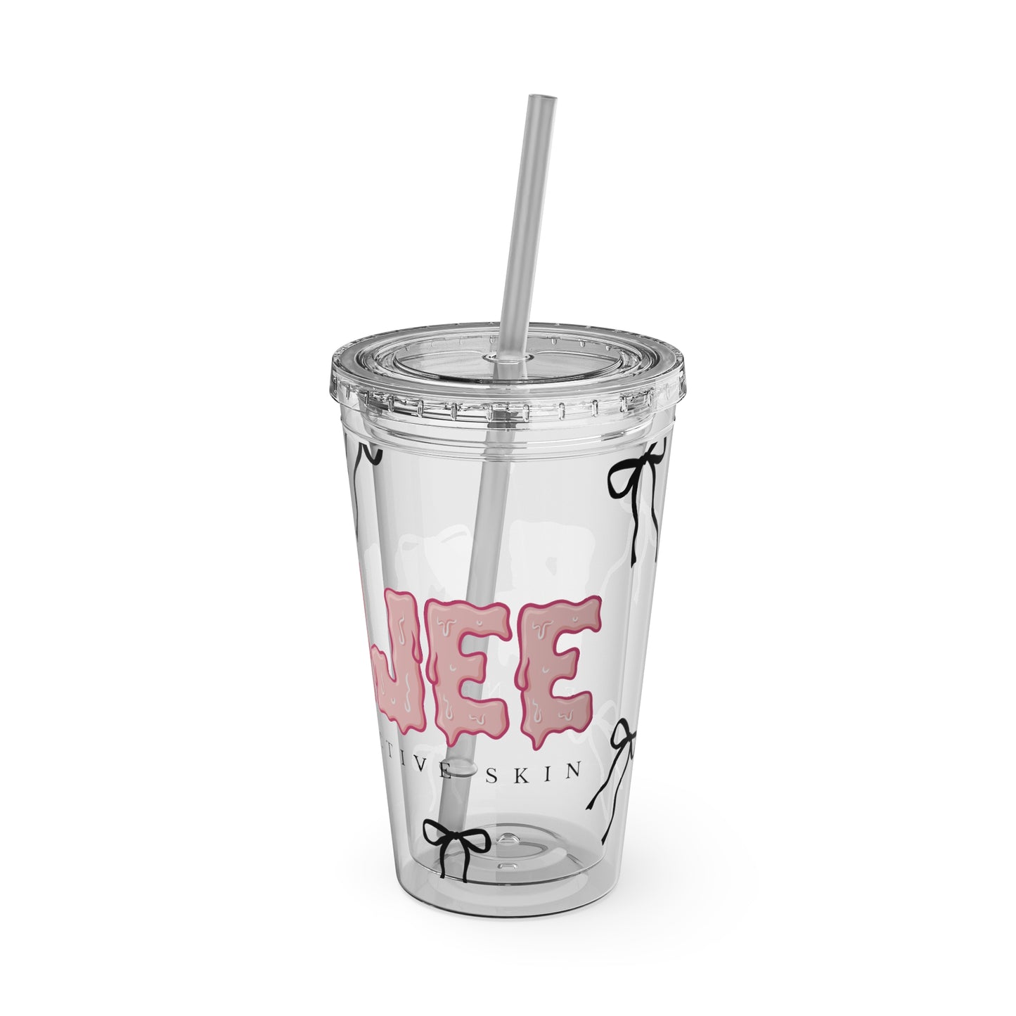 16oz Tumbler with Straw