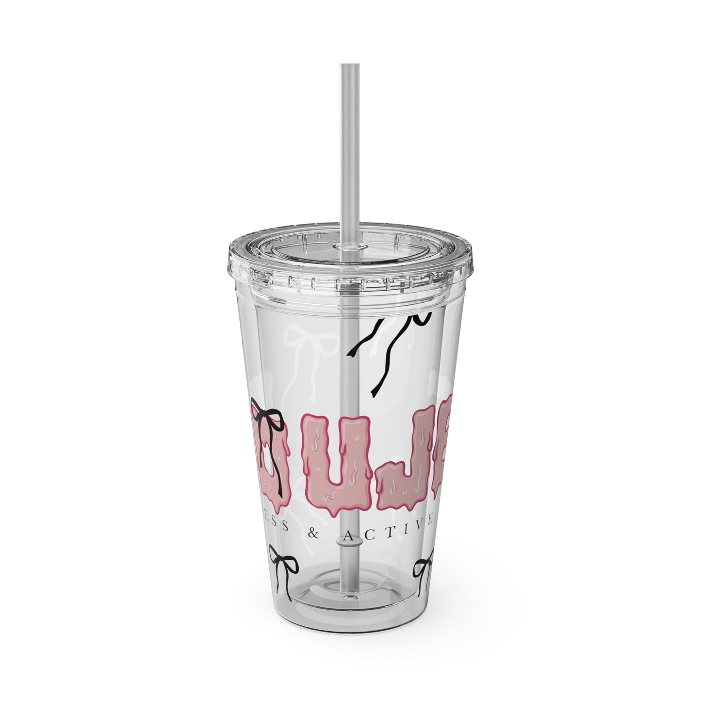 16oz Tumbler with Straw