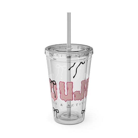 16oz Tumbler with Straw