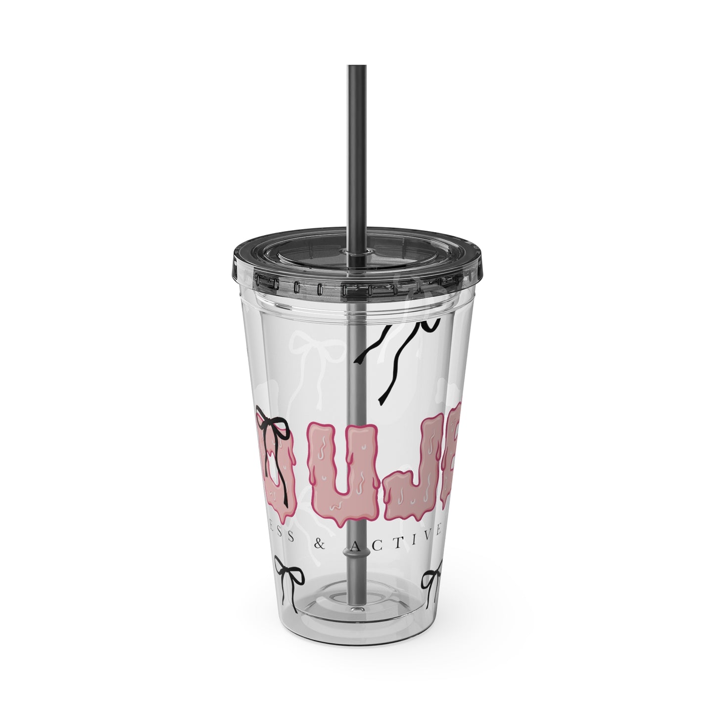 16oz Tumbler with Straw