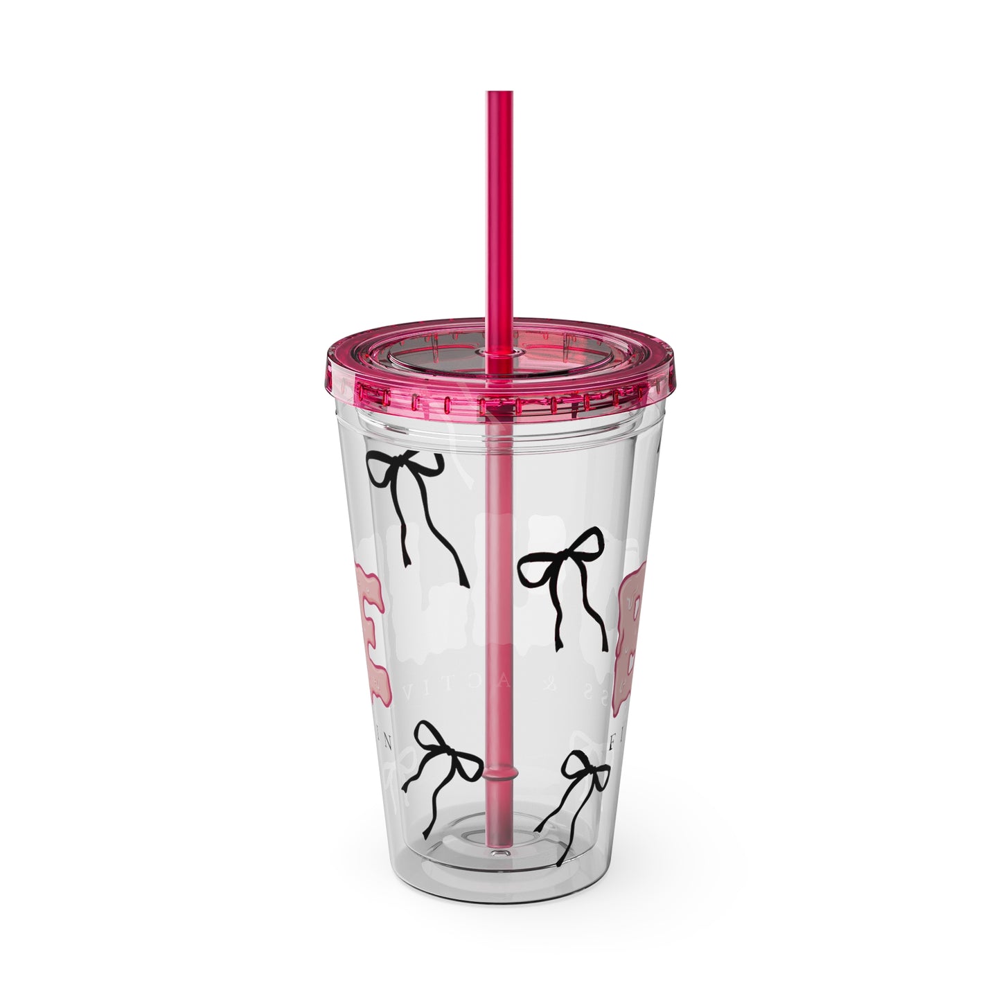 16oz Tumbler with Straw